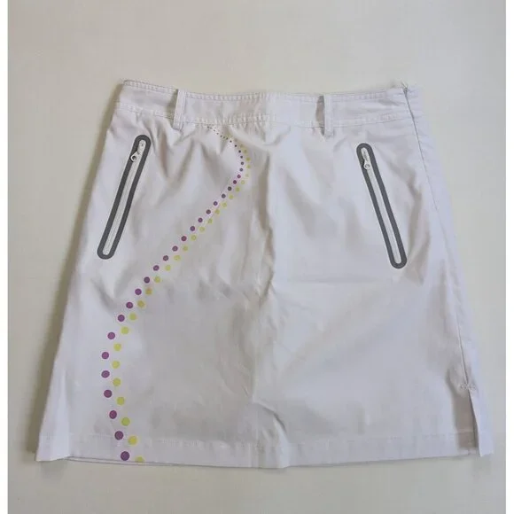 NVO By Lanctot Women's Golf Skort Size 4 White - Picture 2 of 8